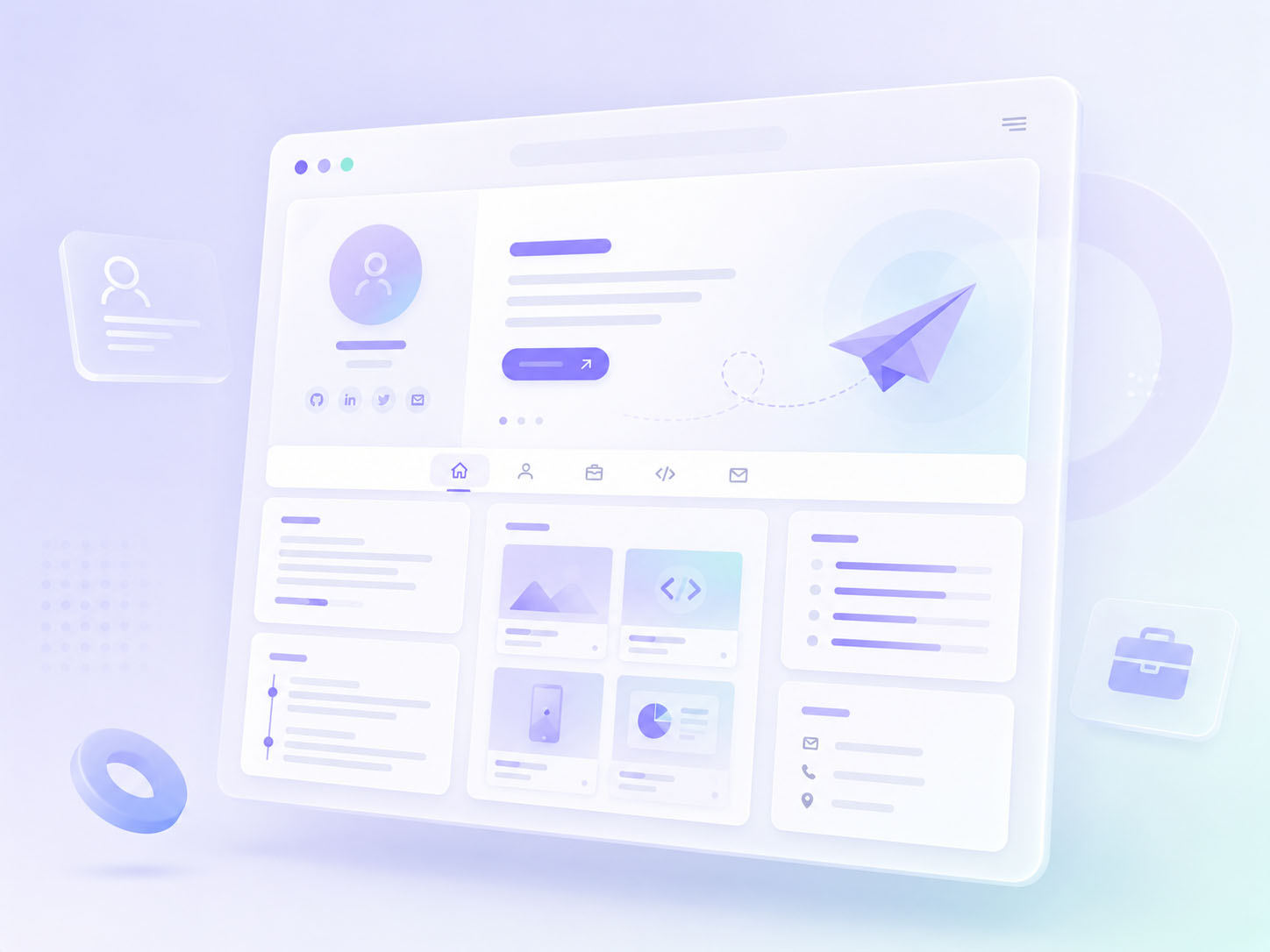 KitResume Personal WebSite